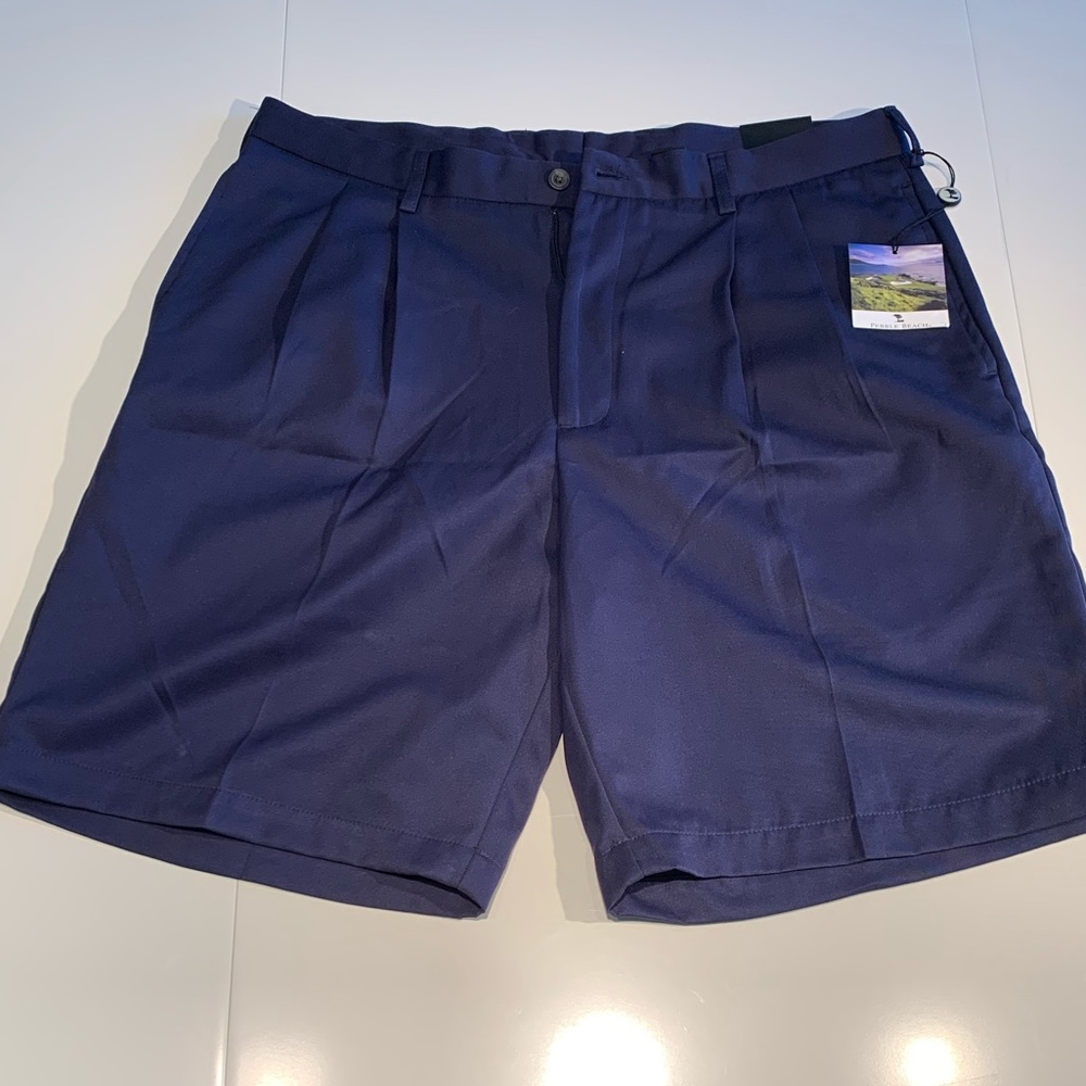 Pebble Beach Blue Golf Shorts - 36 - NWT